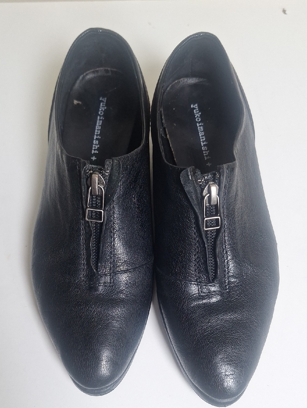 Yuko Imanishi+ Zip Front Shoes Size Eu 35